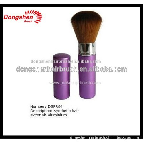 hot selling retractable powder brush free sampls,makeup cosmetic brush,make up brushes,china maquiagem